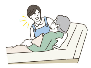 寝たきり状態の訪問マッサージ、鍼灸施術